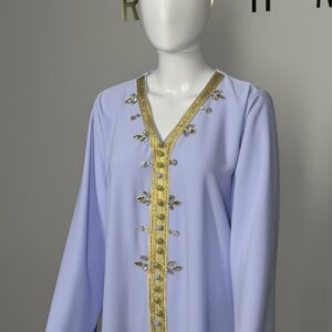 Rhinestone Moroccan Kaftan